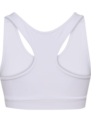 Hummel T-Shirt "Lean Sports Bra" in Weiß