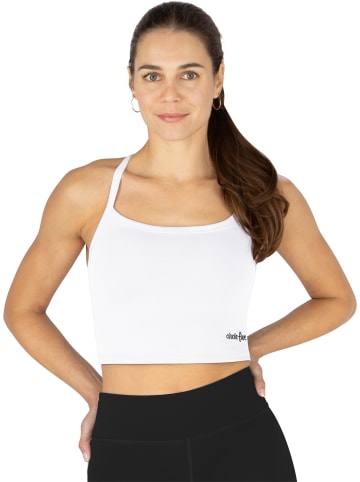 Circle Five Sporttop Doppelpack in Weiß/Rosa