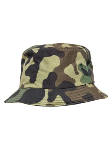  Flexfit  Flexfit Bucket Hat Camo Bucket Hat in green camo