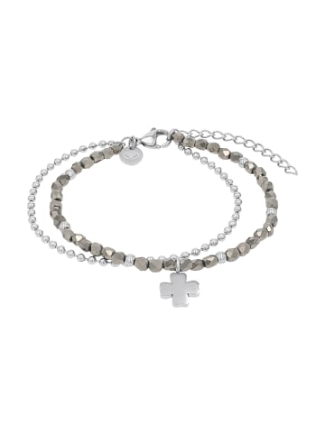 Tom Tailor Armband Edelstahl in silber