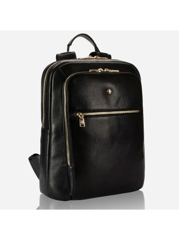 Jekyll & Hide Montana Business-Rucksack Leder 39 cm Laptopfach black