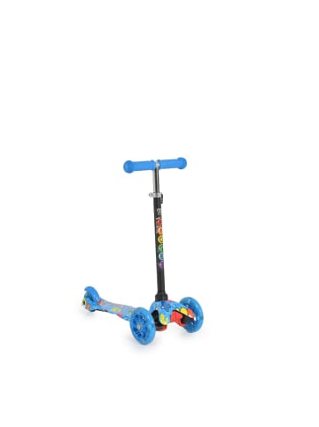 Moni Kinderroller Fidget 3 Räder in blau