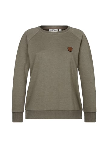 naketano Sweatshirt Krokettenhorst Olive Melange