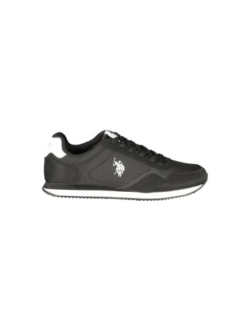 U.S. Polo Assn. Schwarz Herren Sneaker aus Polyurethan