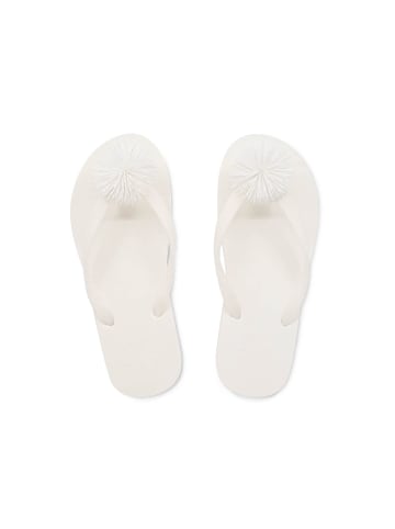 Flip Flop Zehentrenner "originals*fluffy" in white