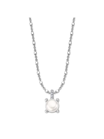 LOTUS silver Anhänger Silber 925 Sterling Silber Zuchtperle Halsketten