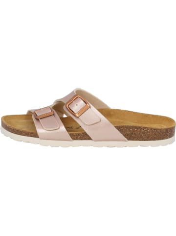palado Pantoletten in rosa metallic