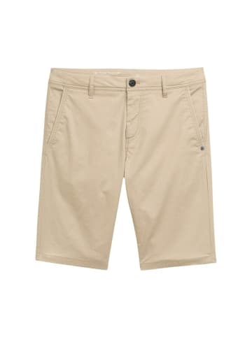 Tom Tailor Short in beige triangle print