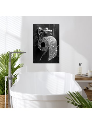 OnlyWow Leinwand Bilder Toilettenpapier