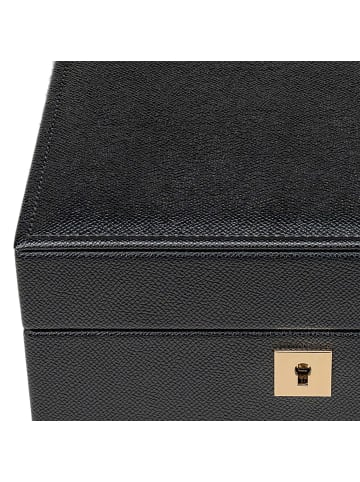 Windrose Luxora Schmuckkasten 20 cm schwarz
