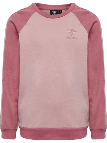 Hummel Sweatshirt Raglanärmel Hmlwulbato Mädchen in WOODROSE