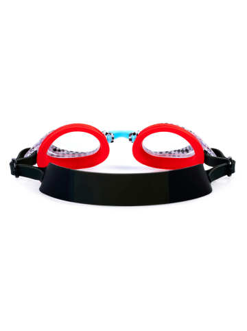 Aqua2ude Schwimmbrille für Kinder Roter Rennwagen in Rot und Schwarz