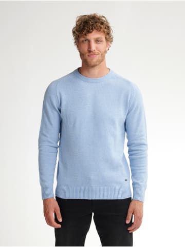 Petrol Industries Basic Pullover mit Rundhalsausschnitt Minocqua in Blau