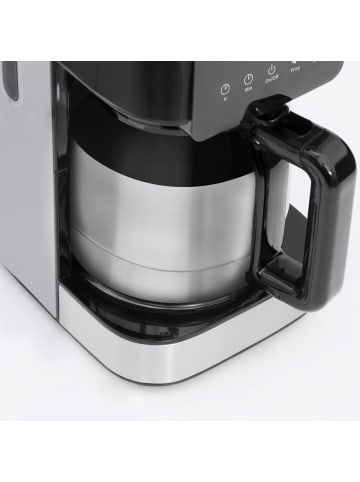 CASO Kaffeemaschine Coffee Taste & Style Duo Thermo in Silber