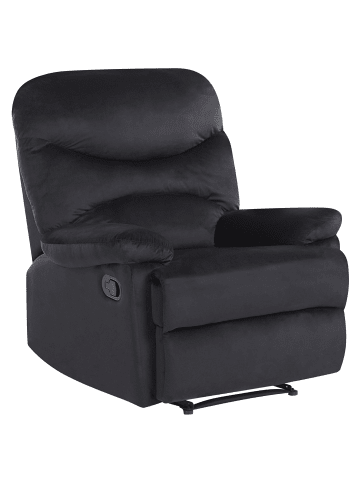 Beliani Sessel ESLOV in Schwarz - (W) 85 x (H) 103 x (L) 90 cm