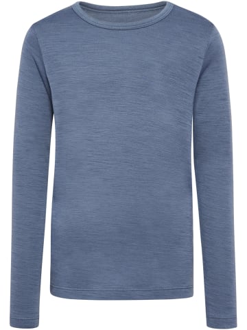 Hummel T-Shirt Hmljr Wool Kinder in FLINT STONE