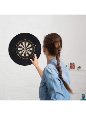 relaxdays Dart Catchring in Schwarz - Ø 72 cm