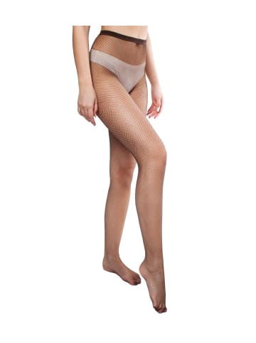 Trasparenze Netzstrumpfhose AMBRA in caffe