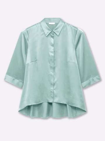 sheego Bluse in kalkmint