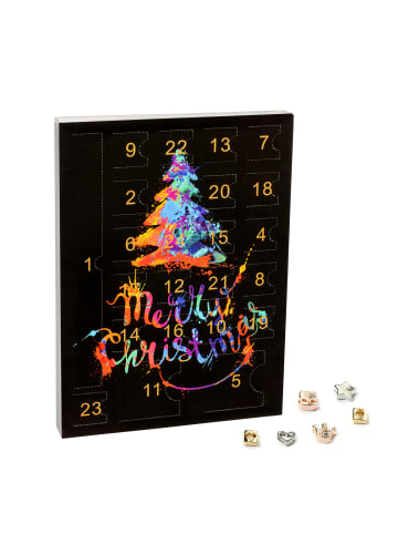 VALIOSA Mode-Schmuck Adventskalender mit 1 Kette, 3 Armbänder, 20 Charms