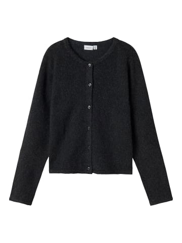 name it Strickjacke in Dark Grey Melange