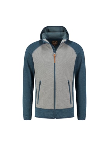 MGO leisure wear Cody Cardigan in Blau