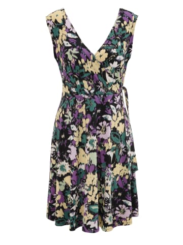 Aniston CASUAL Sommerkleid in schwarz-gelb