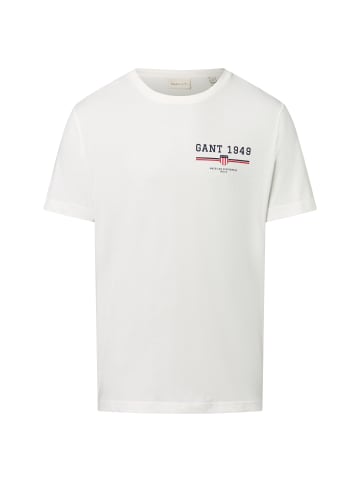 Gant T-Shirt in ecru