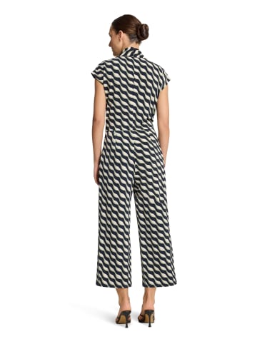 Betty Barclay Jumpsuit mit Eingrifftaschen in Dark Blue/Green