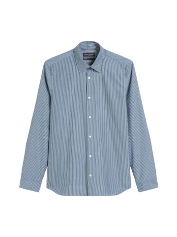Marc O'Polo Hemd shaped in multi/ blue daze