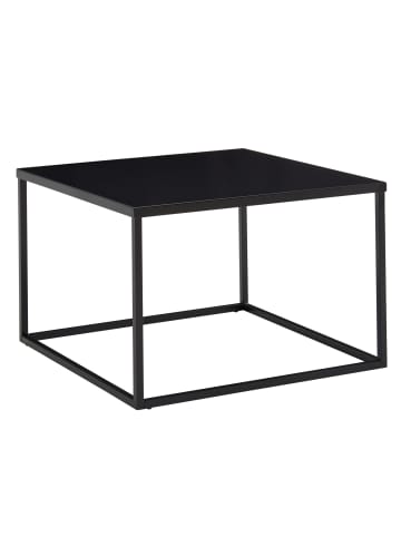 KADIMA DESIGN Couchtisch Industrial | Metall Schwarz, 60x60cm, Quadratisch in Schwarz