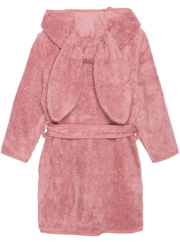 Pippi Babywear Bademantel "Bath Robe" in Rosa