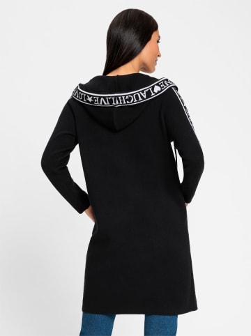 Heine Strickjacke in schwarz-weiß-gemustert