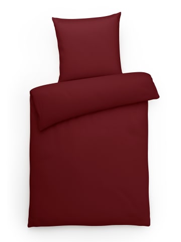 Carpe Sonno Interlock Jersey Bettwäsche 135x200 155x220 in Rot