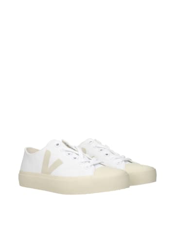 Veja Weiß Stoff Low Top Sneaker