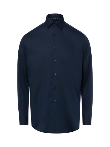 Finshley & Harding Businesshemd in marine - 0008