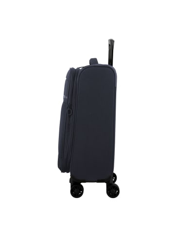 Jump Monthélys 4 Rollen Kabinentrolley 55 cm mit Dehnfalte in dark blue