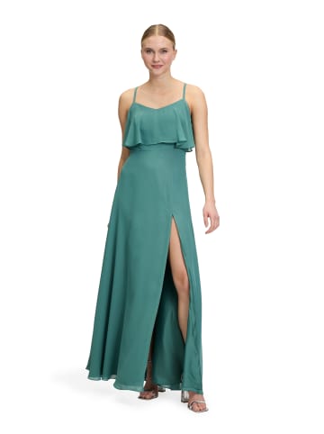 Vera Mont Abendkleid mit Volant in Bright Eucalyptus