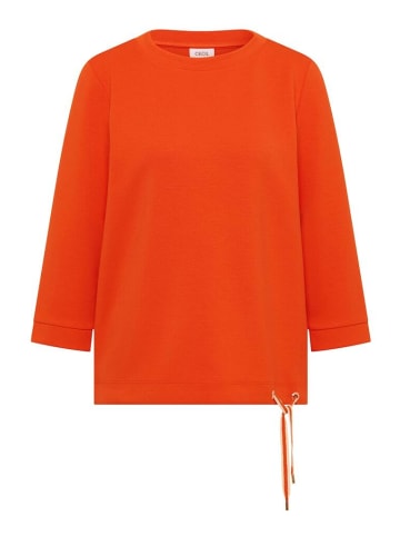 Cecil Sweatshirt in cherry tomato orange