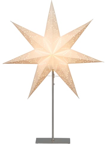 STAR Trading Stern-Tischleuchte Sensy, weiß, 52x78cm, B-Deal in Weiß