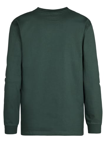 Petrol Industries Logo T-Shirt Großes Smoky in Grün