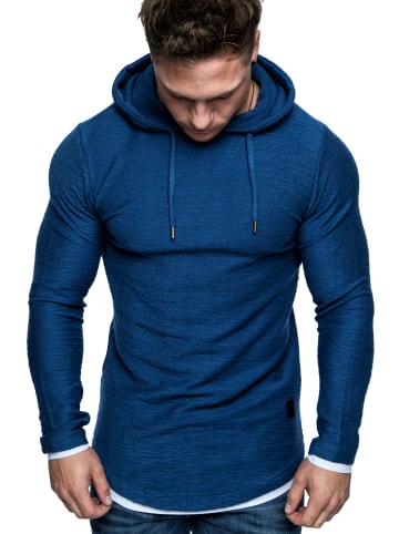 Amaci&Sons 2in1 Kapuzenpullover PEORIA in Blau