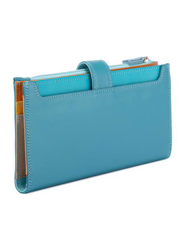 MYWALIT Continental Geldbörse Leder 20 cm sardinia