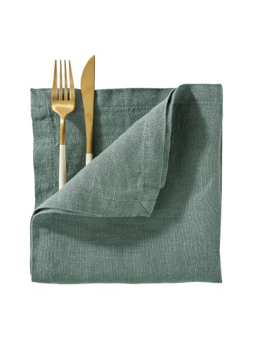 Butlers Serviette RIGA in Dunkelgrün