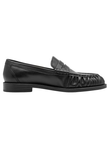 Tamaris Slipper in BLACK LEATHER