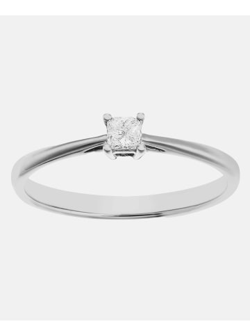 Diamant L'éternel Ring aus 375 Weißgold mit 0.1 Karat Diamant