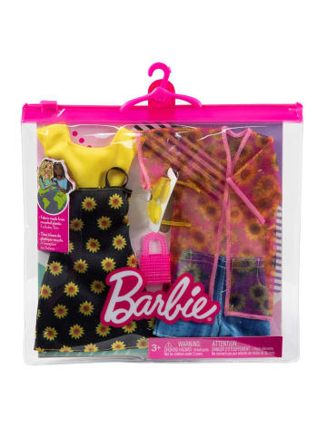 Barbie Sunflower | 2 Garderoben Set | Barbie Puppen-Kleidung