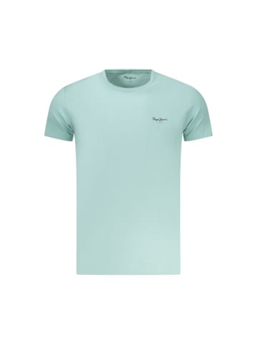 Pepe Jeans Hellblaues Baumwoll-T-Shirt