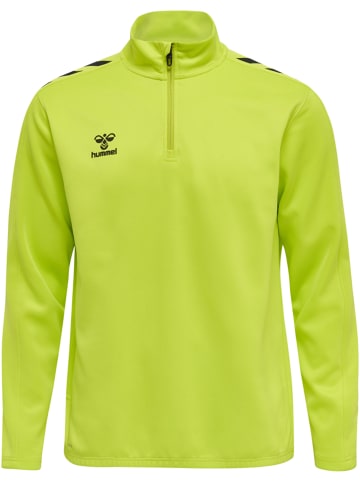 Hummel Hummel Halbreißverschluss Sweatshirt Hmlcore Erwachsene in LIME POPSICLE