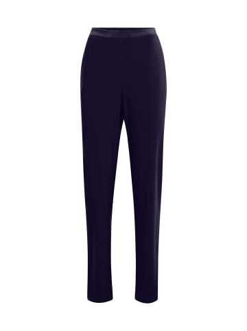 GOLDNER Kurzgröße:  Jerseyhose Martha Jerseyhose Martha mit Bundfalten in amethyst